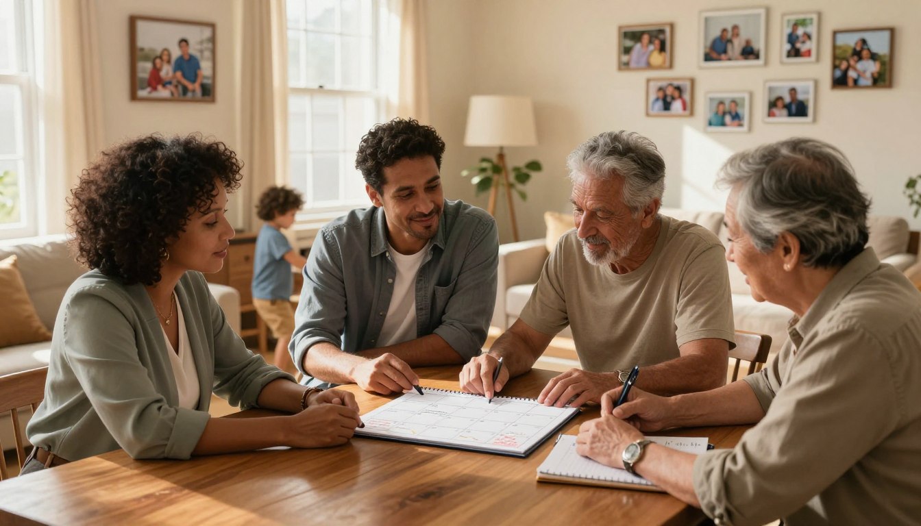 coordinating family caregiving